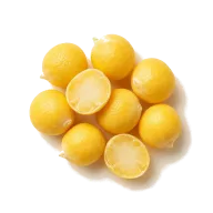 geschälte gespaltene gelbe Straucherbsen (toovar dal)