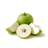 Granny Smith Apfel Apfel, geschält und in 1,3 bis 2 cm große Stücke geschnitten
