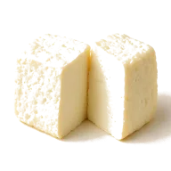 Halloumi oder veganer Halloumi-Käse