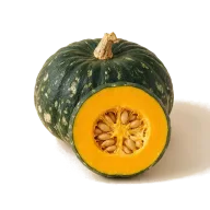 Kabocha-Kürbis, entkernt und in 4-cm-Stücke geschnitten