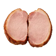 Kasseler Kotelett (geräucherter Schweinerücken mit Knochen)