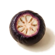 Getrocknete schwarze Kokum-Stücke