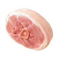 Lammkeule oder Nackenfilets ohne Knochen (oder Kalbsbrust), in mittelgroße Stücke geschnitten