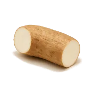 Yuca, geschält und in 2,5 cm Stücke geschnitten