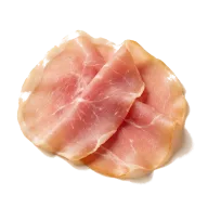 Prosciutto, in Scheiben