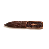 Mark einer Vanilleschote