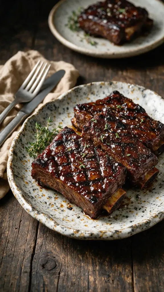 Short Ribs mit Espresso-Karamell
