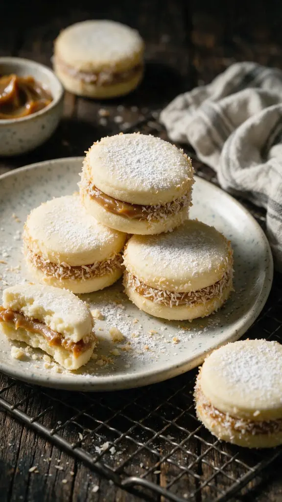 Alfajores mit Dulce de Leche