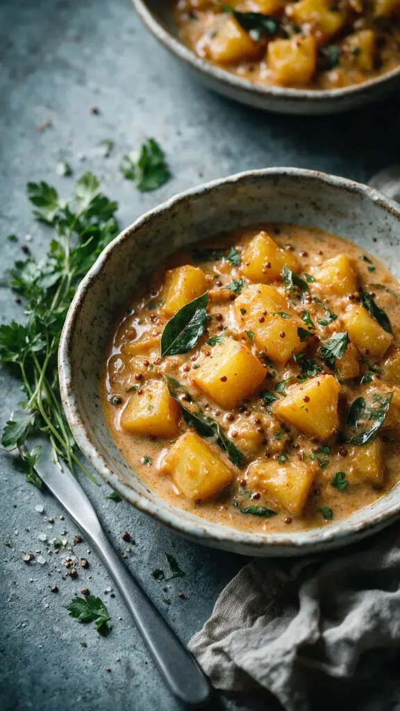 Ananas-Curry mit Kokosmilch