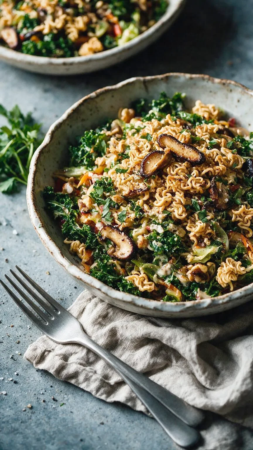 Asiatischer Grünkohl-Salat