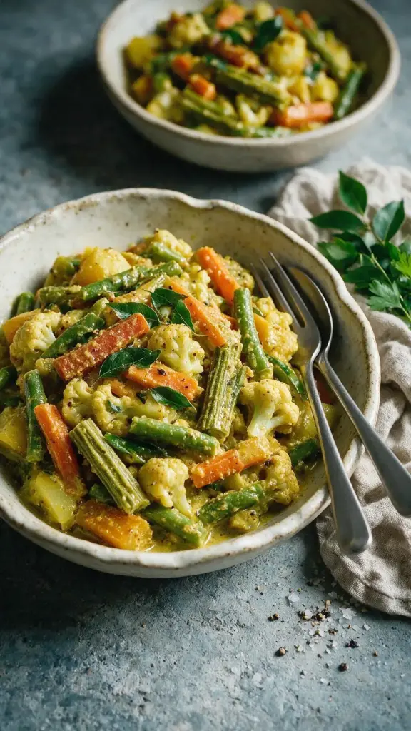 Aviyal, Gemüse mit Kokos-Chili