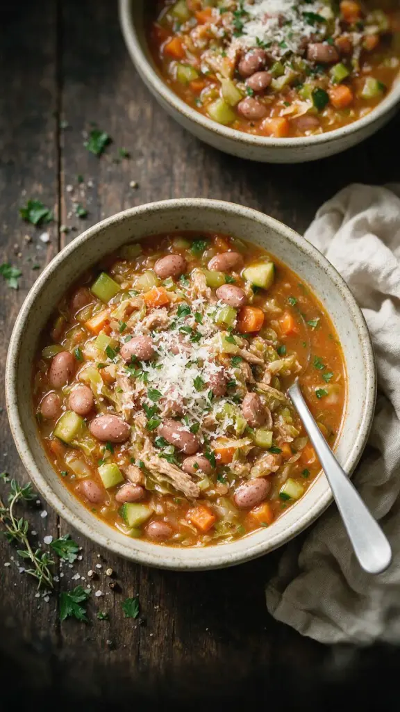 Italienische Bohnensuppe