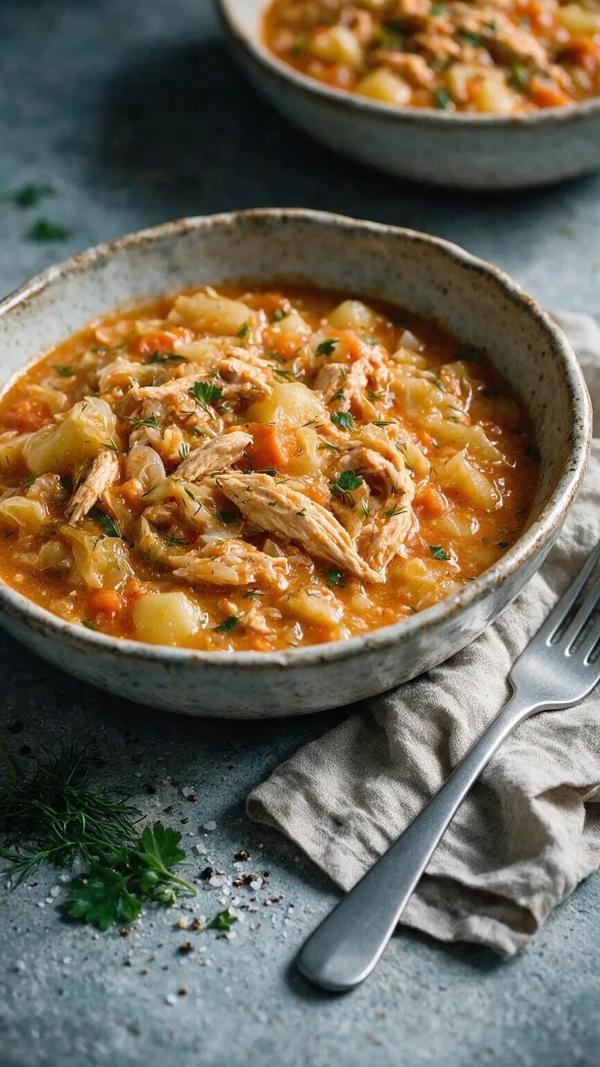 Borschtsch mit Hähnchen