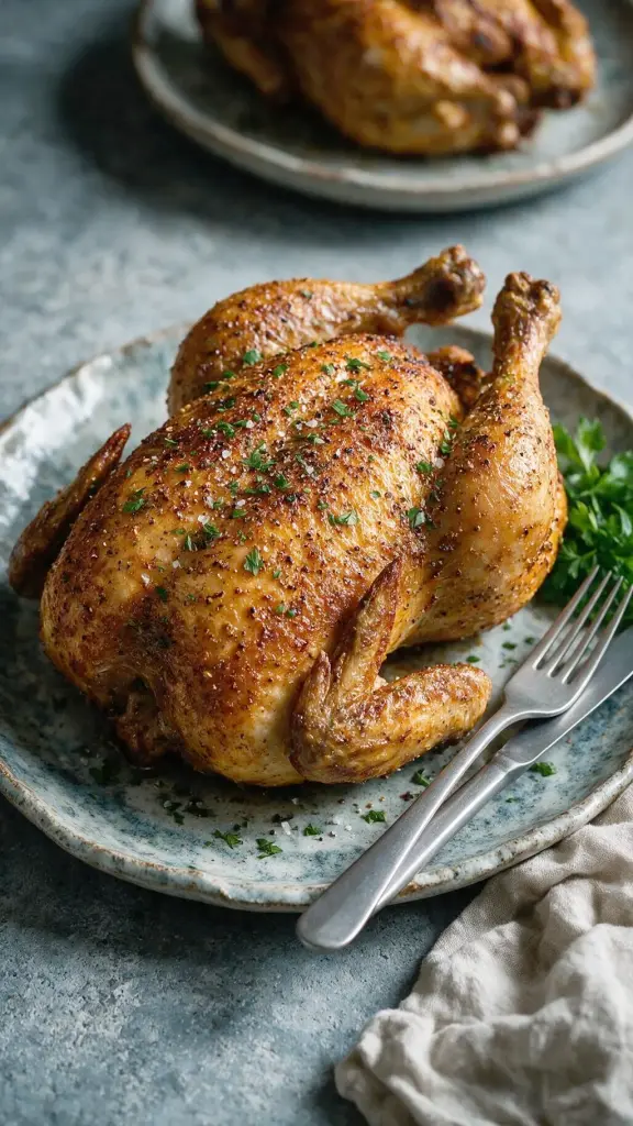 Brathähnchen aus dem Airfryer
