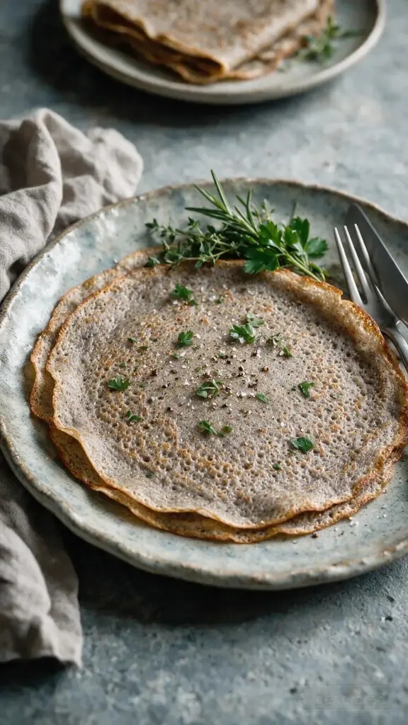 Buchweizen-Crêpes, Grundrezept