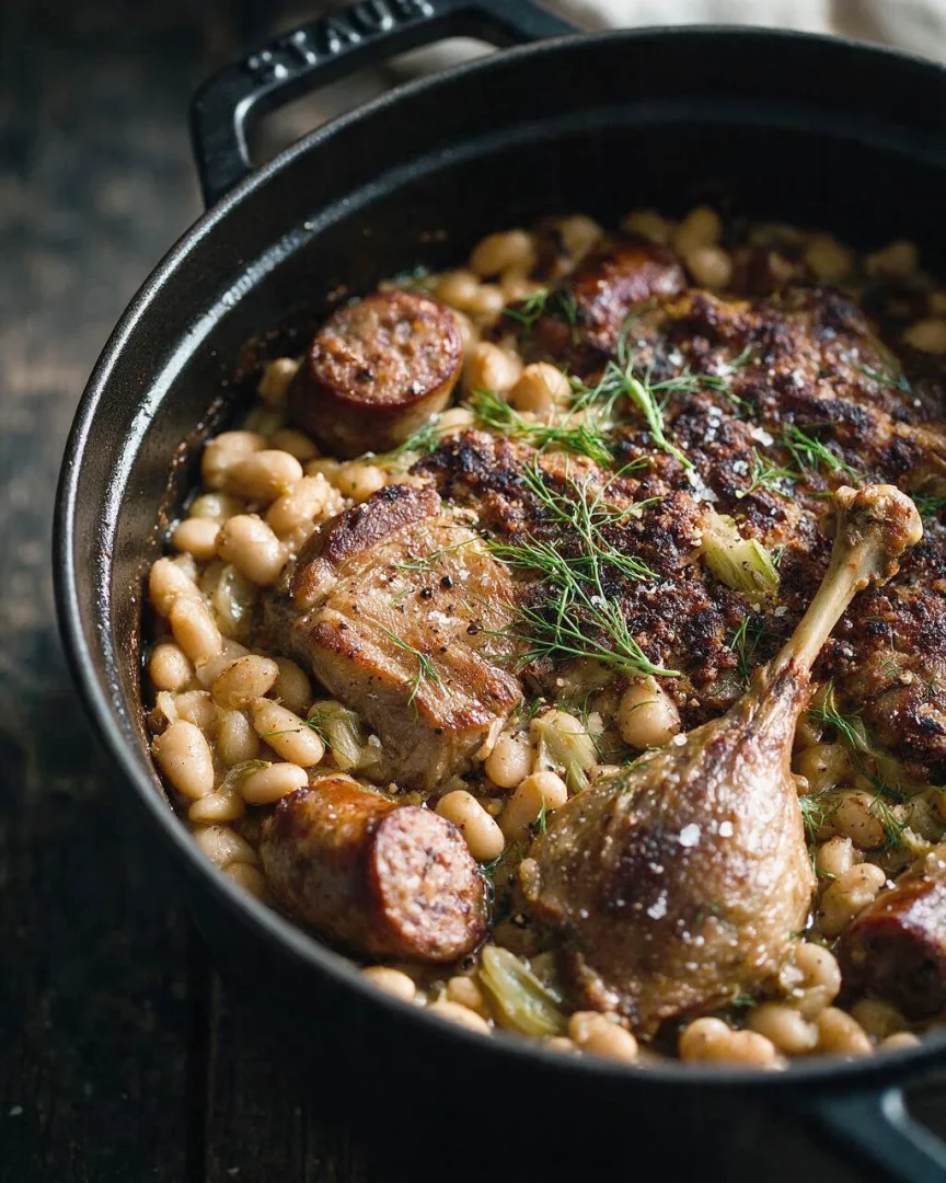 Cassoulet mit Fenchel (KI-Illustration)