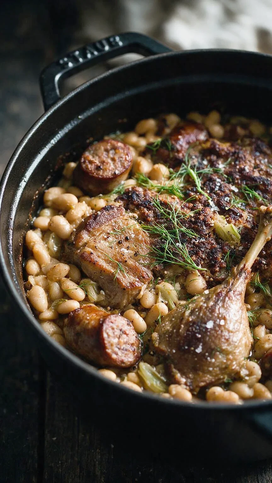 Cassoulet mit Fenchel (KI-Illustration)