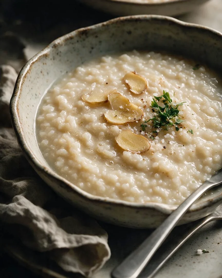 Congee mit Ingwer (KI-Illustration)