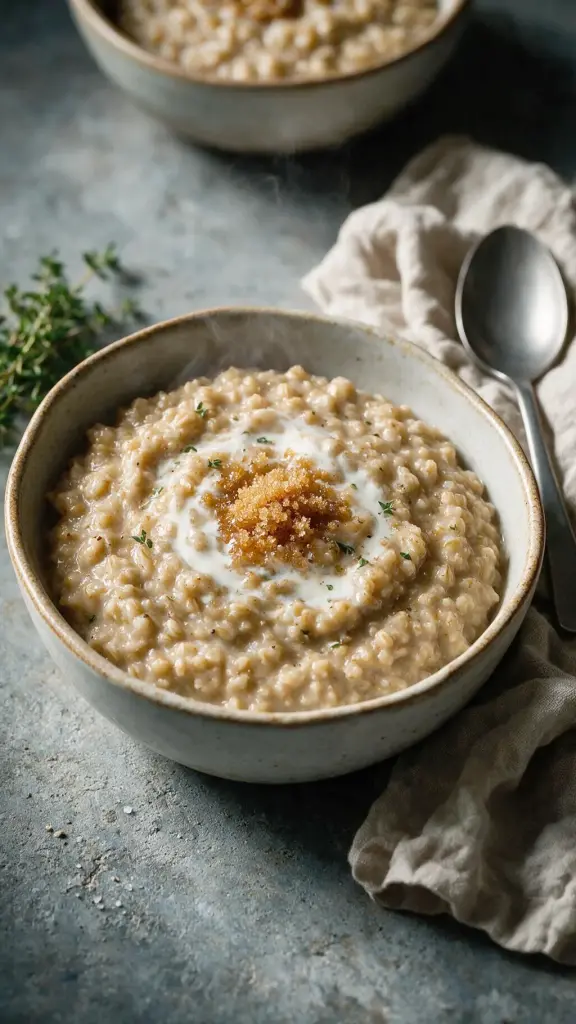 Cremiger Porridge