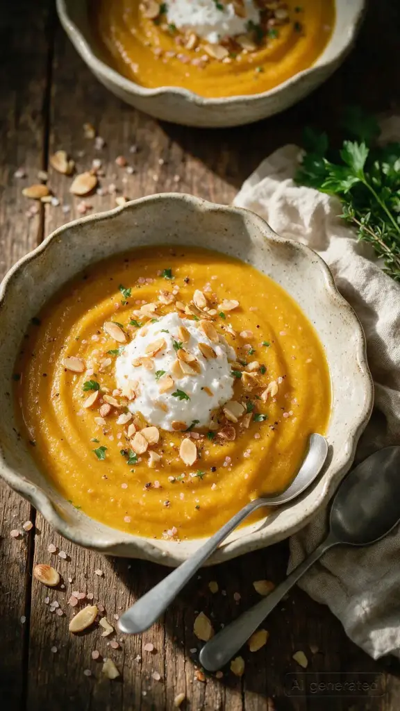 Kokos-Kürbis-Suppe