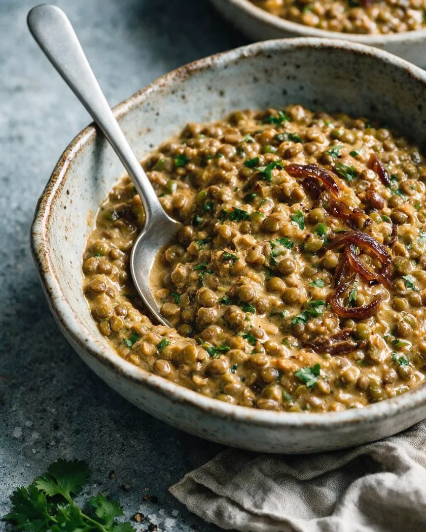 Dal Korma mit Cashew-Mandel-Sauce (KI-Illustration)