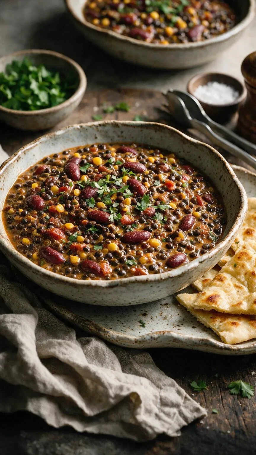 Dal Makhani, schwarze Linsen