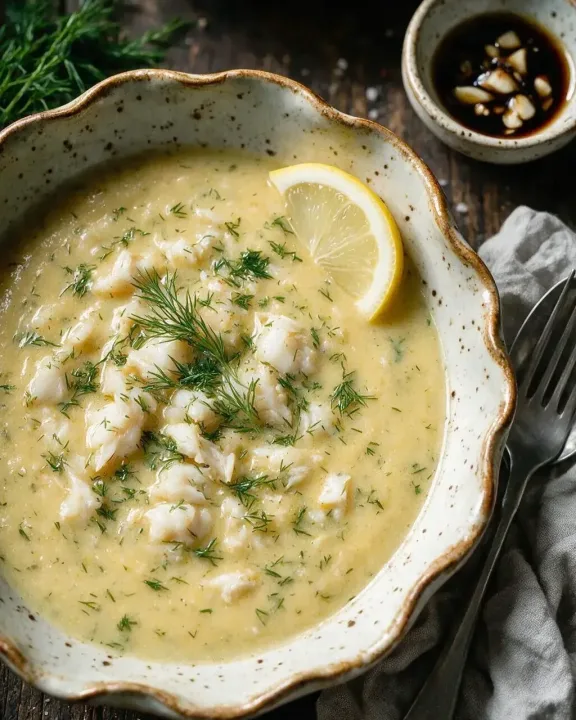 Dill-Fischsuppe (KI-Illustration)