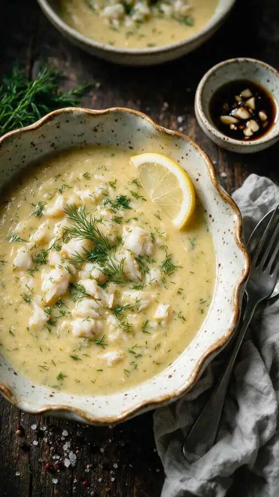 Dill-Fischsuppe
