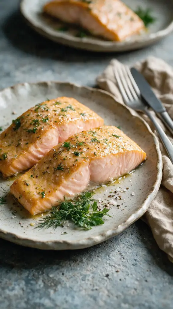 Sous-Vide-Lachs mit Butter