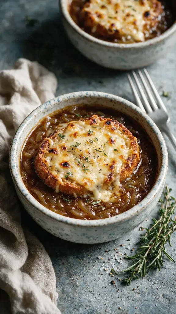 Französische Zwiebelsuppe