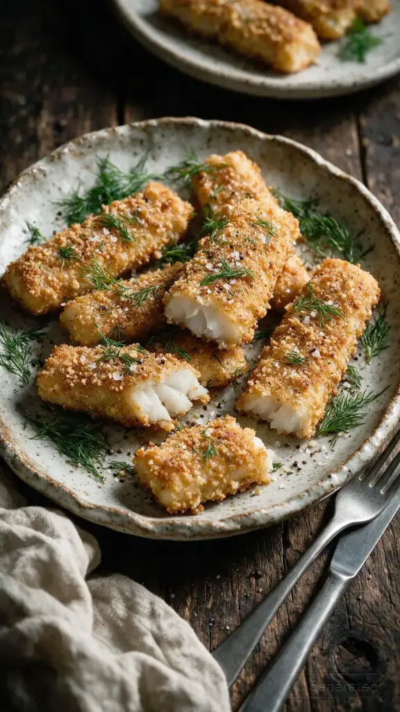Fischstäbchen Low Carb