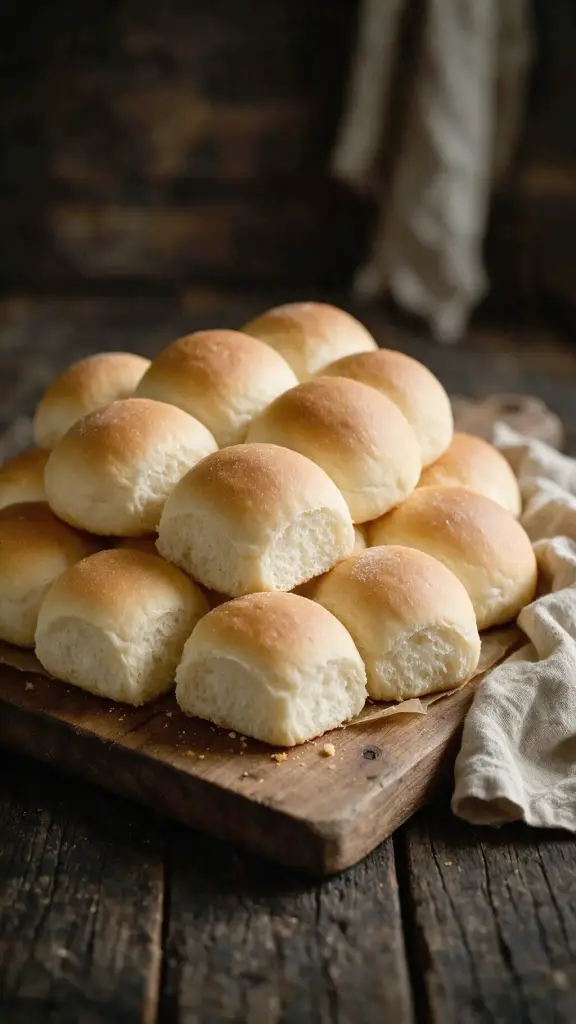 Weiche Milchbrötchen