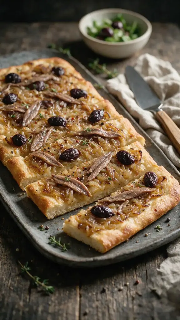 Focaccia "Pissalidière"