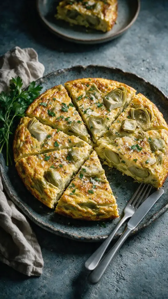 Frittata mit Artischocken