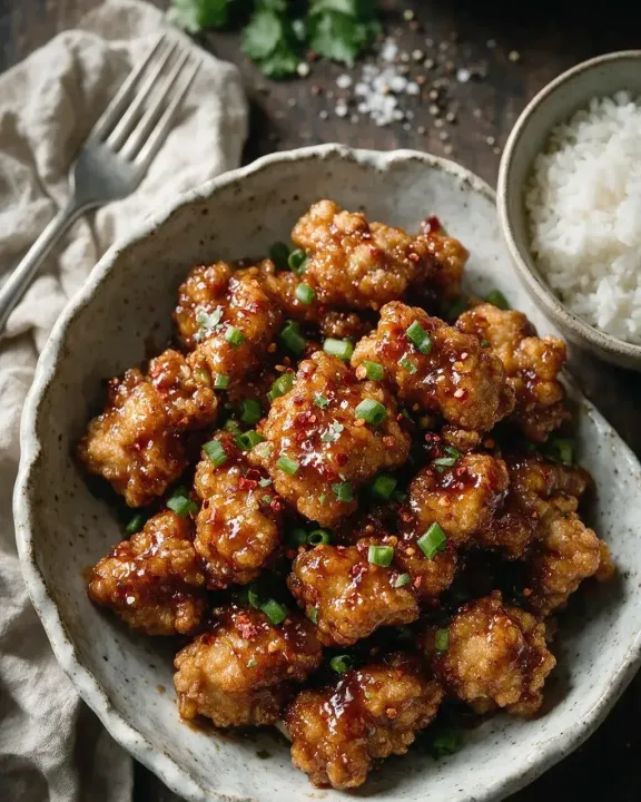 General Tso's Hähnchen (KI-Illustration)