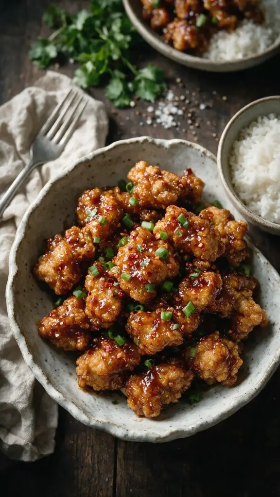 General Tso's Hähnchen