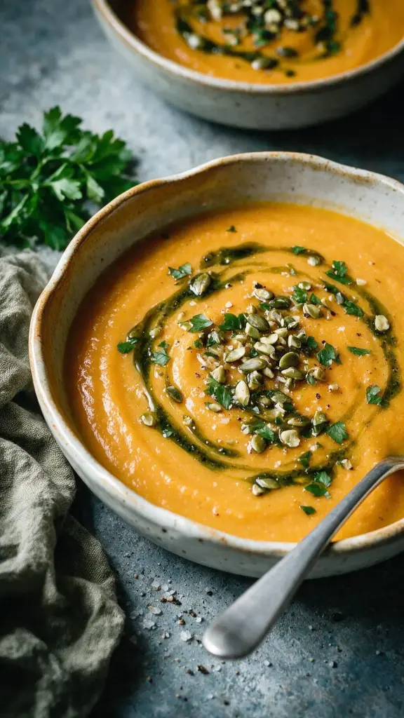 Fruchtige Kürbissuppe