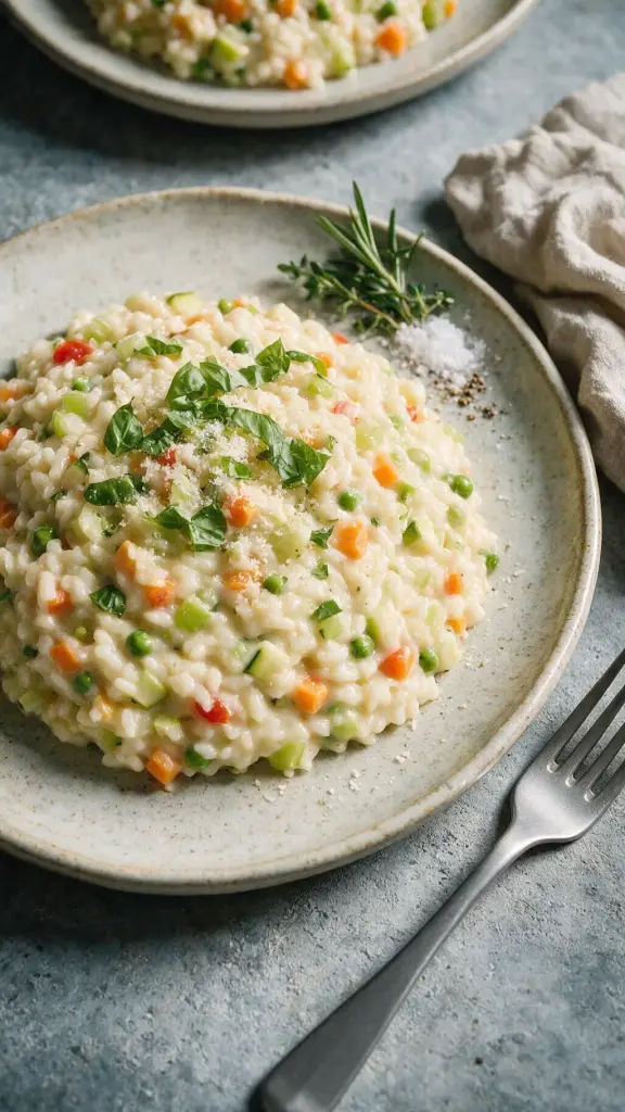 Frühlingsgemüse-Risotto