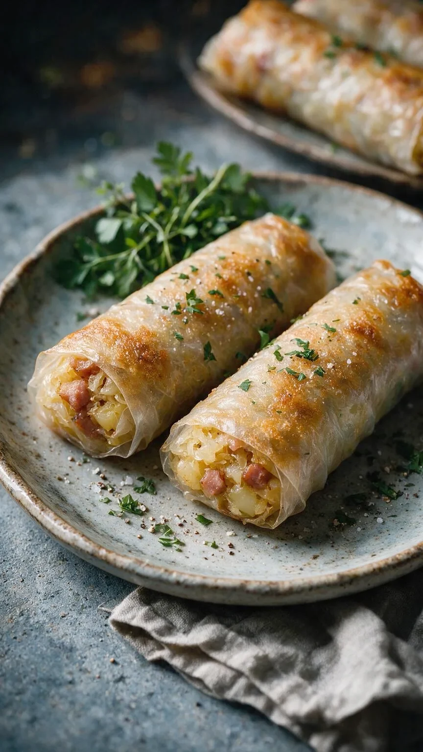 Frühlingsrollen nach Bauernart