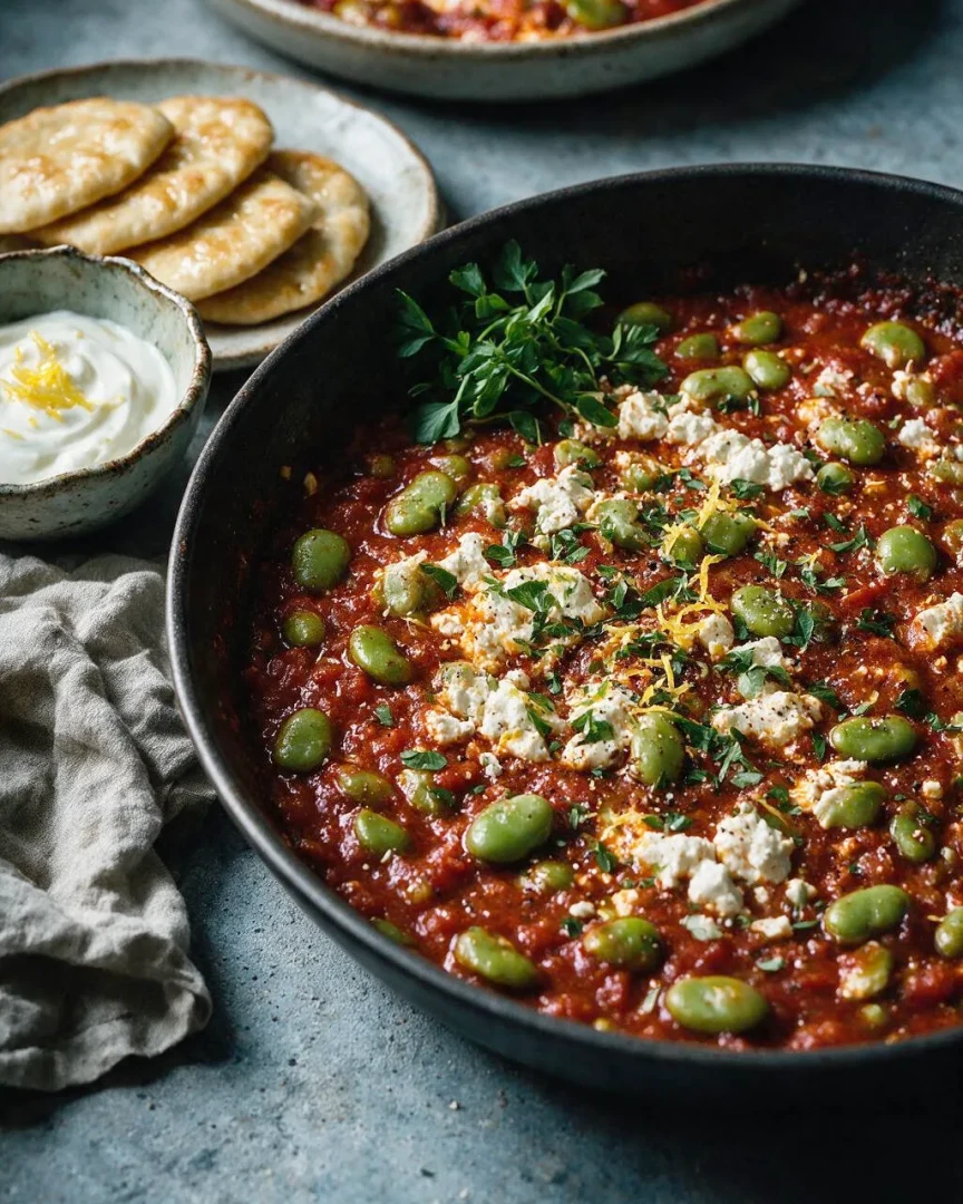 Ful Medames mit dicken Bohnen (KI-Illustration)