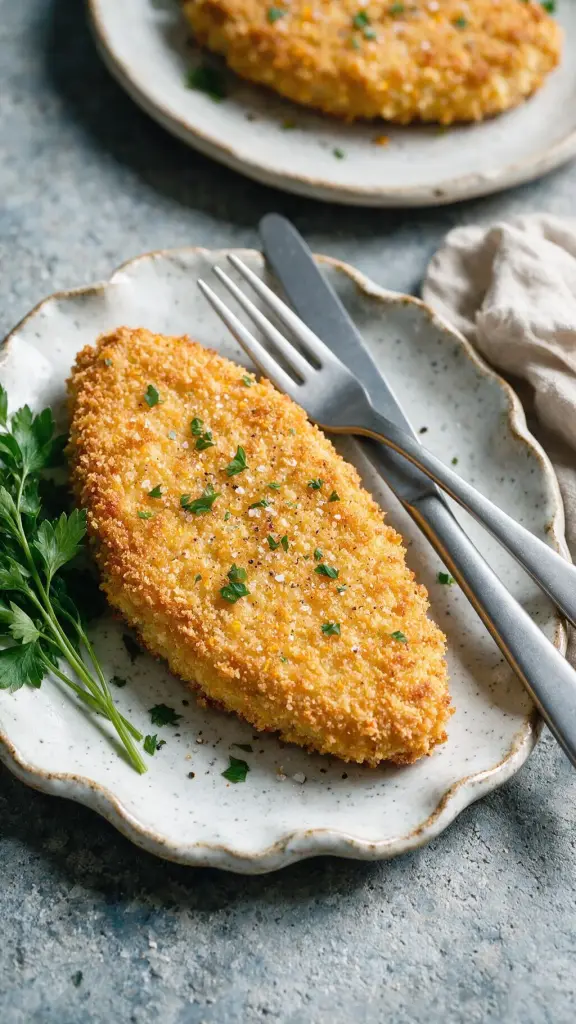 Knuspriger Tofu mit Orange