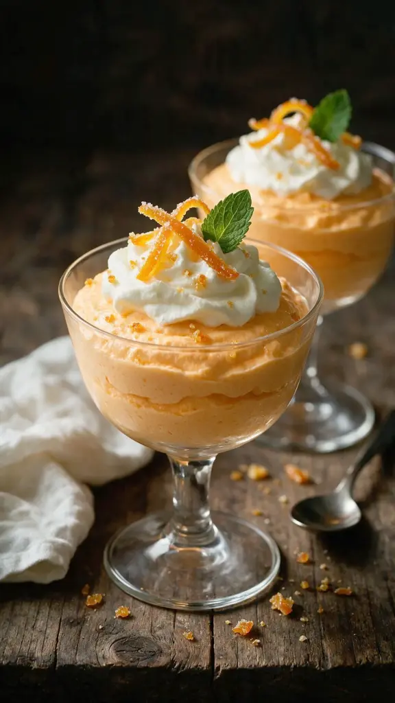 Orangenmousse