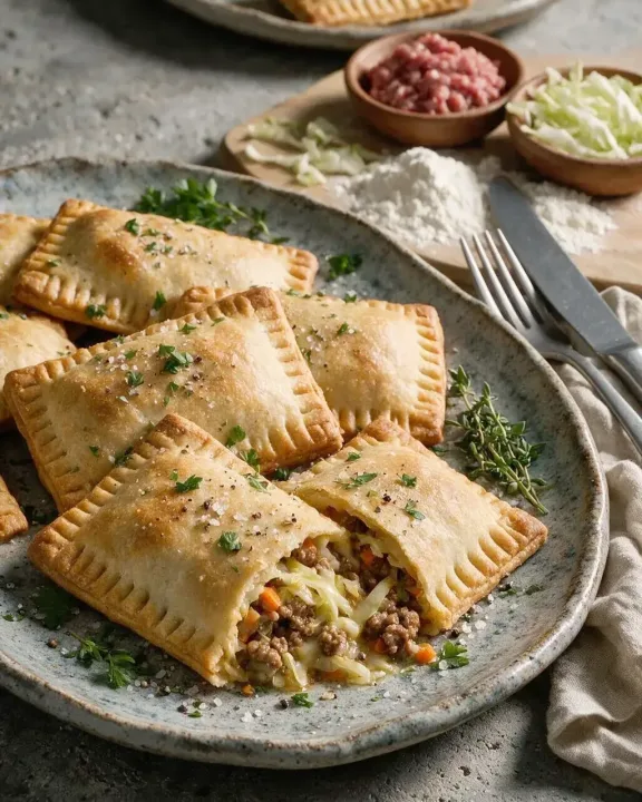 Gefüllte Gyozas (KI-Illustration)