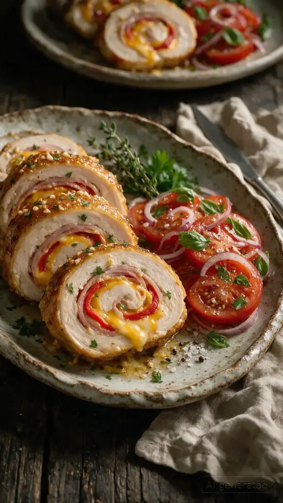 Brathähnchen mit Senfkruste