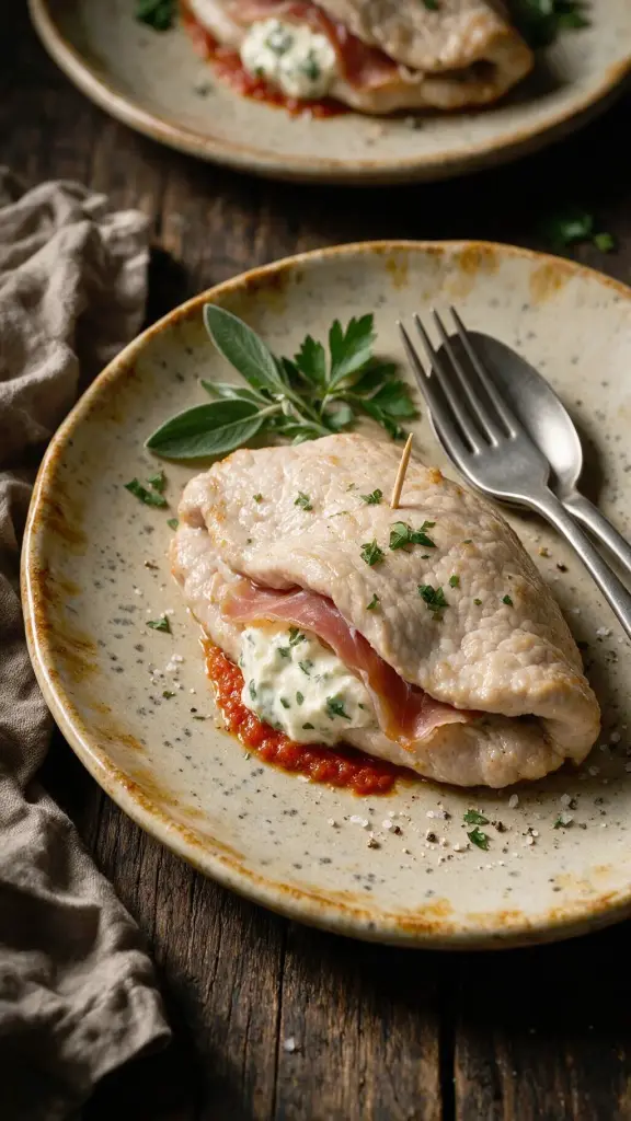 Prosciutto-Kalbsschnitzel