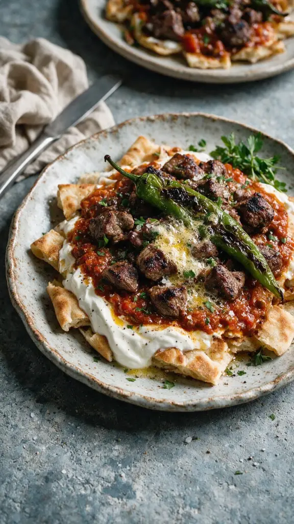 Gegrillte Lammspieße