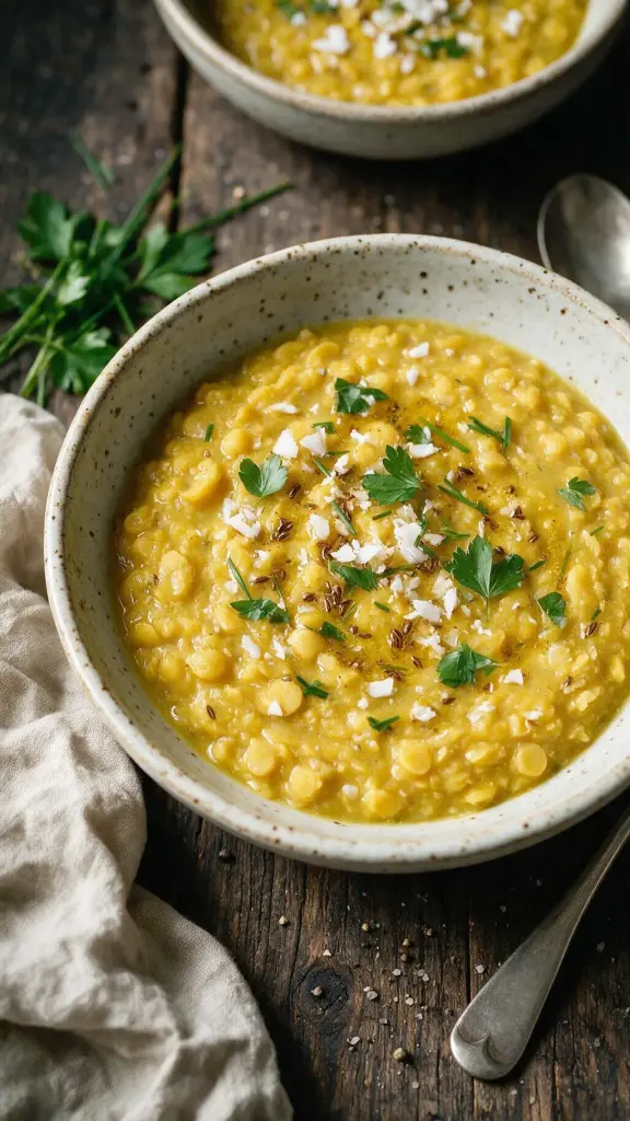 Chana Dal, cremig & süß