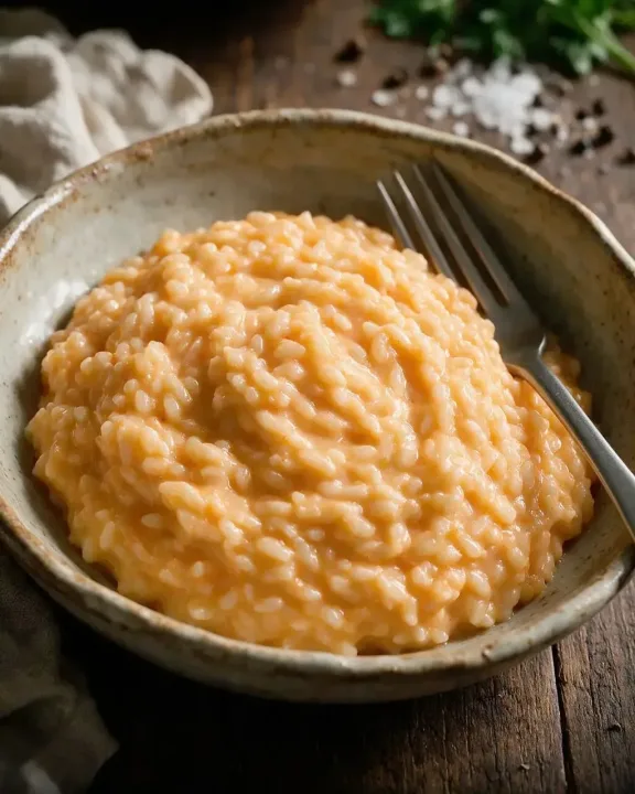 Karotten-Sellerie-Risotto (KI-Illustration)