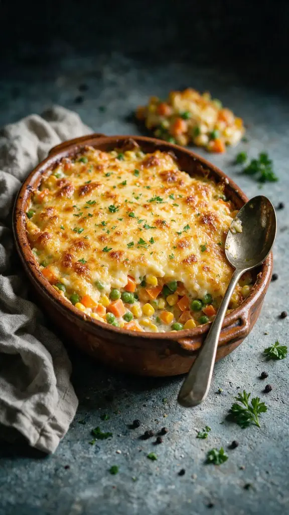 Gemüseauflauf mit Käse