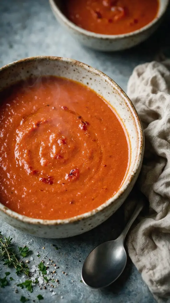 Geröstete Tomatensuppe